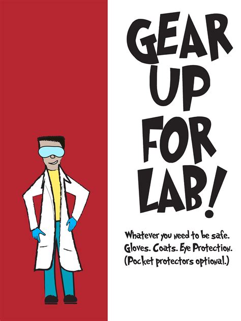 Science Lab Safety Poster Set Plain Paper Laminated Or Framed Multiple Sizes Available