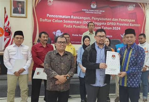 KPUD Banten Tetapkan DCS Bacaleg DPRD Banten Publik Dipersilahkan