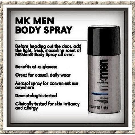 Mk Men Body Spray Mkmen Readystock Shopee Malaysia