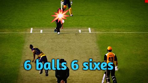 Shikhar Dhawan Hits Six Balls Six Sixes Against Andre Russell Rcpl