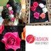 Indian Bollywood Multicolor Juda Pins Hair Pins Sangeet Gajra Flower