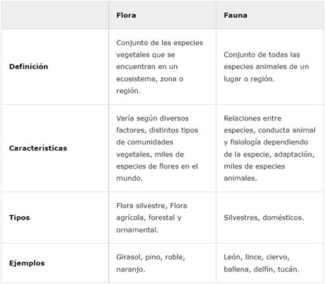 Top Cuadro Comparativo De Flora Y Fauna Anmb Mx The Best Porn Website