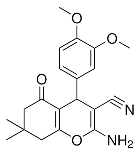 2 AMINO 4 3 4 DIMETHOXYPHENYL 7 7 DIMETHYL 5 OXO 5 6 7 8 TETRAHYDRO