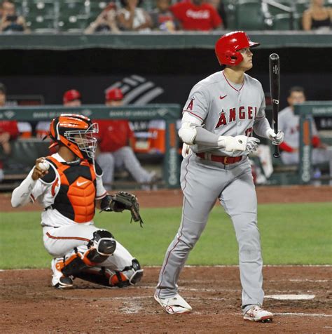 大谷翔平4打数1安打2四球 エンゼルス大勝 オリオールズ19連敗／詳細 Mlbライブ速報写真ニュース 日刊スポーツ