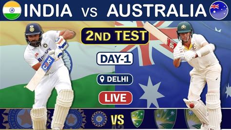 Live India Vs Australia Nd Test Match Day Live Ind Vs Aus Nd