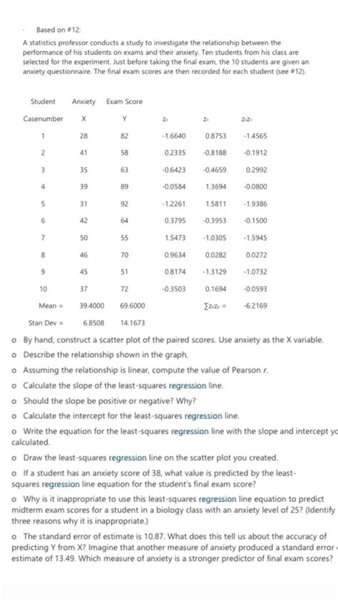 Solved Based On A Statistics Professor Conducts A Chegg