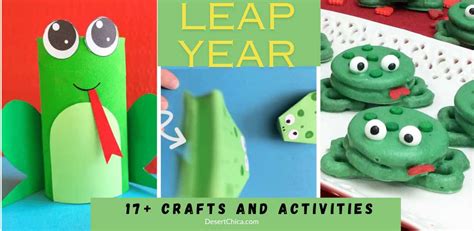 Over 17 Leap Year Crafts and Activities for kids of all ages - Desert Chica