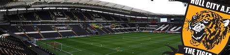 The KC Stadium, home to Hull City - Football Ground Map