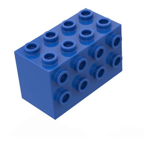 LEGO Backstein 2 X 4 X 2 Mit Bolzen Auf Sides 2434 Brick Owl LEGO