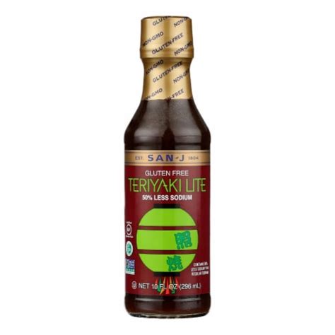 San J Teriyaki Sauce Lite 10 Fl Oz Case Of 6 10 Fo Each Frys