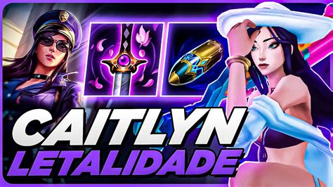 Testando Letalidade No High Elo Pra Cait Mono Caitlyn Gameplay Youtube