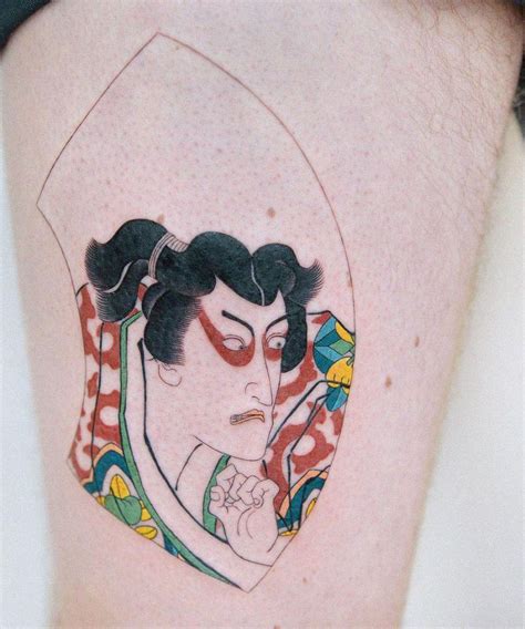 Unique Kabuki Tattoos To Inspire You Xuzinuo