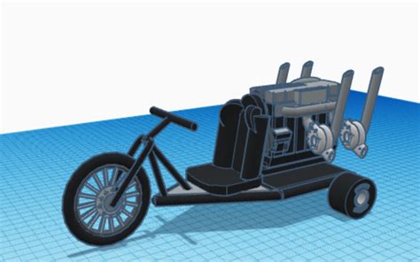 3d Design Cummins 24v Trike Tinkercad