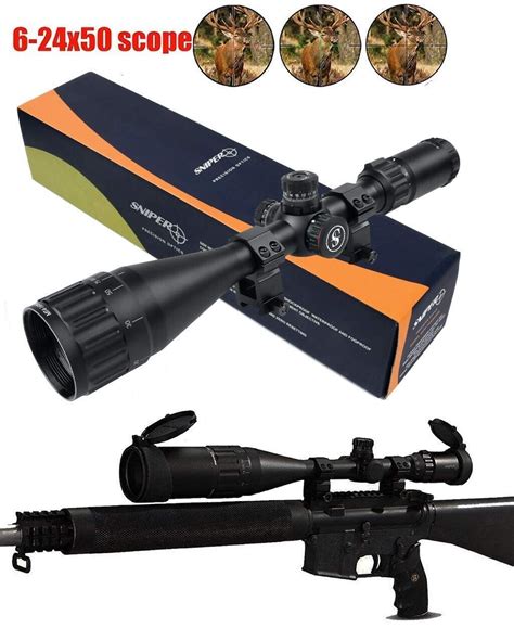 Sniper X Aol Long Range Rifle Scope Rgb Illuminated W Zero W E