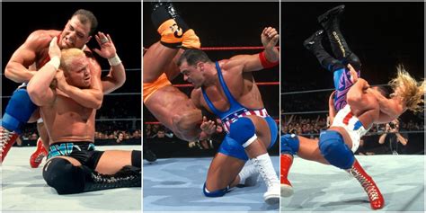 Kurt Angle S First 10 WWE PPV Matches Ranked From Worst To Best