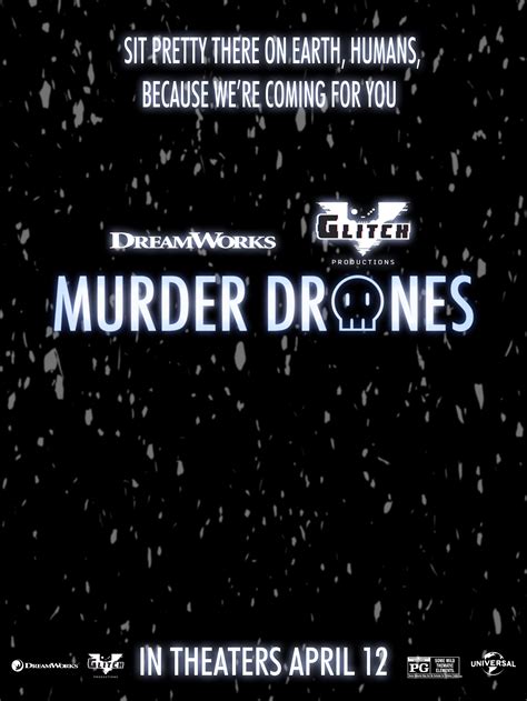 My fan-made Murder Drones movie poster.😁 : r/MurderDrones