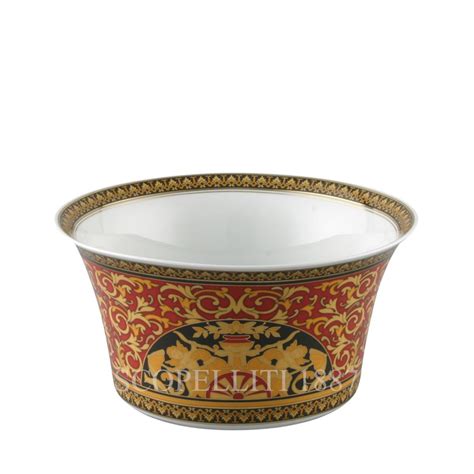 Versace Salad Bowl Medium Medusa Red SCOPELLITI 1887