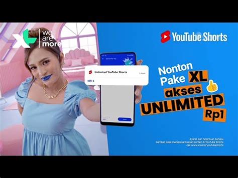 XL Axiata X Youtube Shorts Blue Make Up TVC Edisi 2022 Iklan