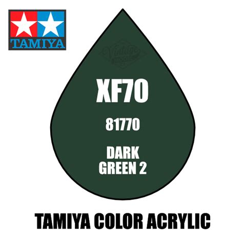 Tamiya Mini Xf Flat Dark Green Ml Acrylic Paint