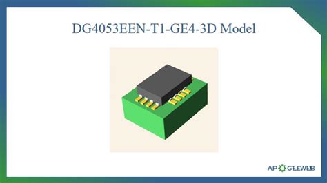 DG4053EEN T1 GE4 Analog Multiplexers Datasheet CAD Models Features