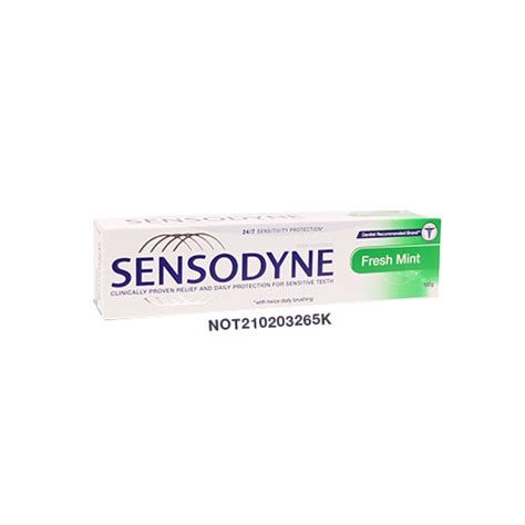 Sensodyne Toothpaste Buzz Fresh Mint 100gm Mahkota Medical Centre