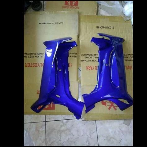 Jual Sayap Body Depan Luar Dalam Motor Foswan F1zr Warna Biru