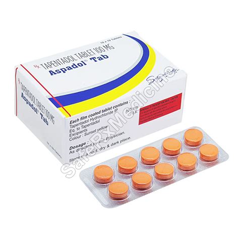 ASPADOL 100 MG SafeRx Medicine