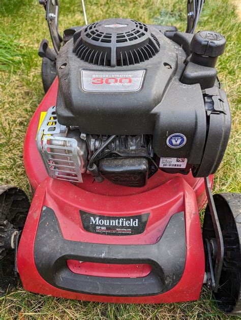 Mountfield Sp Self Propelled Lawnmower Cc Cm Blade