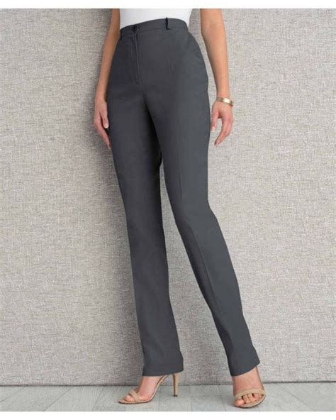 High Waist Tapered Trousers Trousers Damart Co Uk