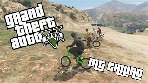 Gta V Mt Chiliad Bike Races Skip Lander Youtube