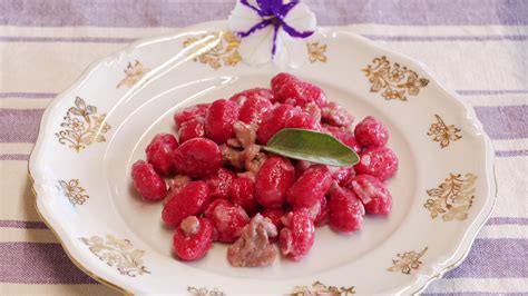 Gastronomia Piccinini Gnocchi Barbabietola Rossa Con Cipolla Rossa