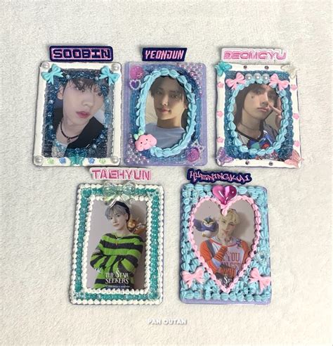 탑꾸 TXT Yeonjun Soobin Taehyun Beomgyu Hueningkai PC Decor Freeze fight