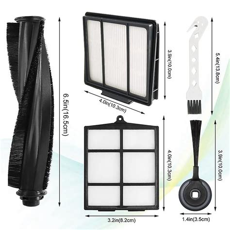 Replacement Roller Brush Side Brushes Hepa Filters Compatible For Shark