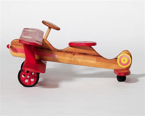 TA989 Rideable Toy Airplane On Wheels Prop Rental - ACME Brooklyn