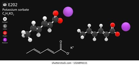 Potassium Sorbat Structure Photos Images Pictures Shutterstock