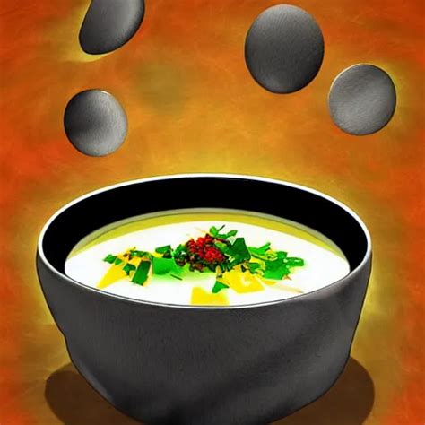 A Bowl Of Soup That Is Also A Portal To Another Stable Diffusion