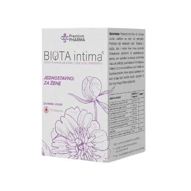 BIOTA Intima Vaginalni Probiotik 30 Kapsula EApoteka