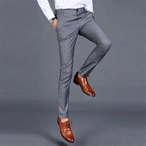 Cotton Slim Fit mens formal trousers, Machine wash, Size: 34 at ₹ 1200 ...