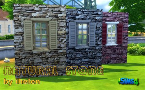 Natural Stone By Ihelen Natural Stones Sims 4 Sims