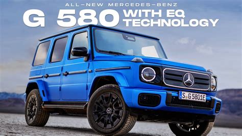 2025 Mercedes Benz G580 With Eq Technology The Iconic Off Roader Goes