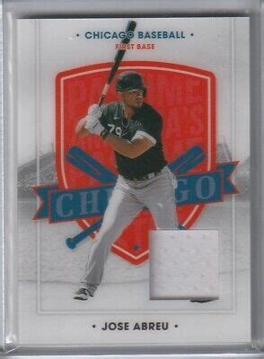 Jose Abreu Panini Chronicles Americas Pastime White Sox Ebay