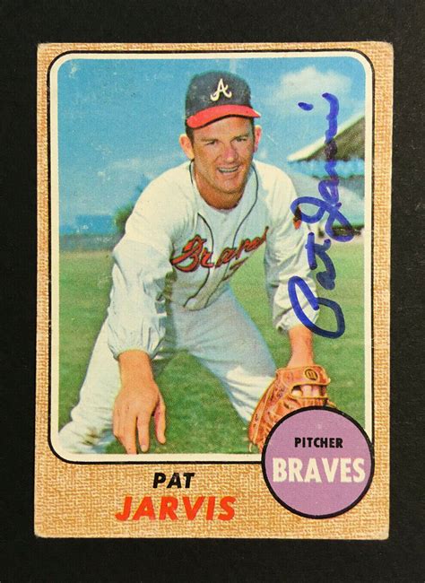 Topps Pat Jarvis For Sale Online Ebay