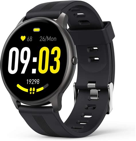 AGPTEK Montre Connectée Homme Smartwatch Bluetooth 5 0 Sport Etanche