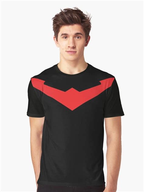 Nightwing New 52 Graphic T Shirt By Vanwriten Classic T Shirts T Shirt Slim Fit