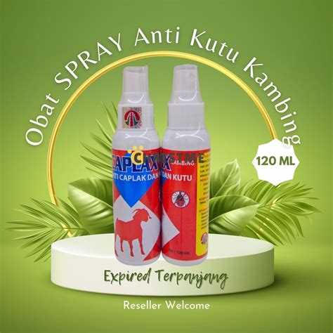 Jual Caplax Spray Kambing Ml Original Obat Anti Kutu Membasmi