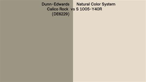 Dunn Edwards Calico Rock De Vs Natural Color System S Y R