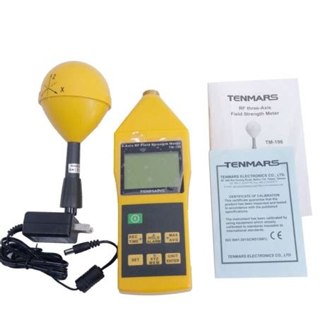 Buy Tenmars Tm Axis Emf Rf Electromagnetic Field Strength Meter