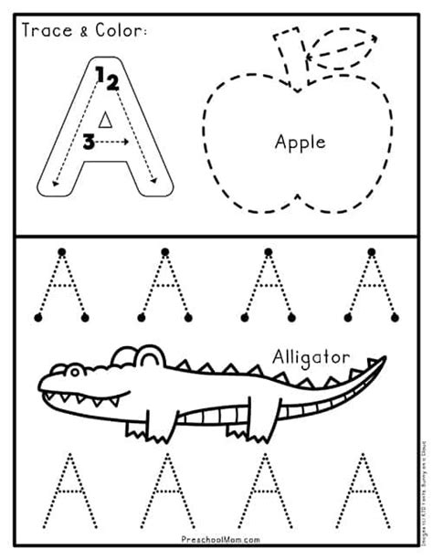 Preschool Tracing Worksheets Preschool Mom Worksheets Library