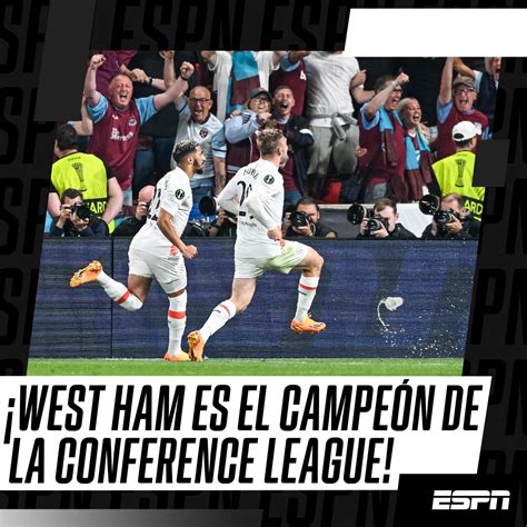 Espn Argentina On Twitter 🚨 ¡gol AgÓnico Y TÍtulo Para Los Hammers ⚽