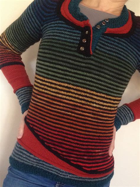 Green Crew Neck Casual Sweater Clothing Wool Blend Casual Striped